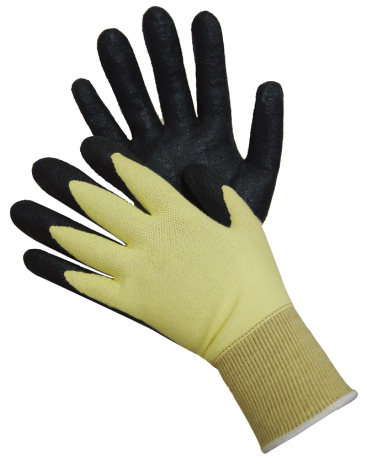 Kevlar Shell with NBR Palm Coated Gloves (Cut & Heat Resistant) - 25-3039BK