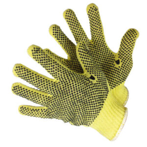 Grey Split Leather w/Twaron/Steel/Cotton Knitted Lining Glove - 25-4900