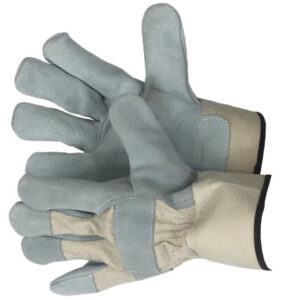 Cow Split Leather Gloves Hi-Visibility - 30-5810HVO