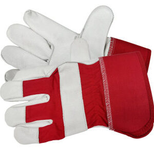Grain Cowhide with Split Leather Back - Keystone Thumb with Pull Strap - 32-1384K