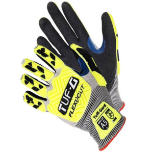 Cut Resistant Nitrile Palm Coated Mechanic Gloves - 33-518G
