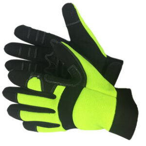 Mechanic Gloves Synthetic Leather - Full Fingers - 33-6000