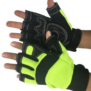 Mechanic Gloves Synthetic Leather - Fingerless - 33-6003