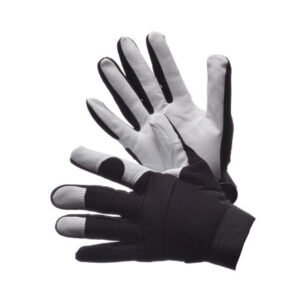 Mechanic Gloves - Goat Skin with Cowsplit Leather Double Palm - 33-7202