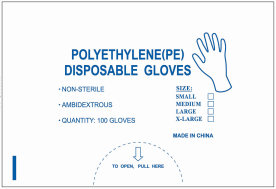 Cast Polyethylene Glove - 41-0001CPE