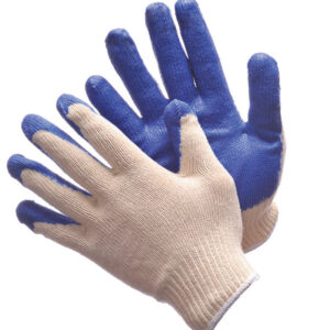 String Knit with Blue Latex Coated Palm - 50-3600