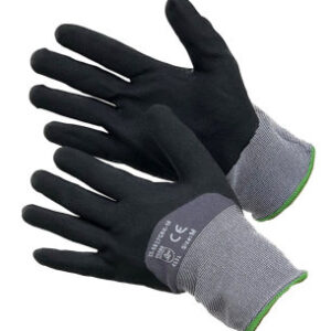 Cotton & Spandex Shell with Latex Textured Coating Glove - 50-8840BK-M-1