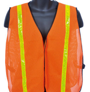 Mesh Vest with Clear Pocket - 98-1300-H-O