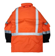 Class III Safety Parka Long Quilted Jacket - 98-3003-G