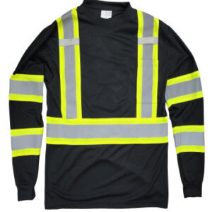 Black Long Sleeve Class I T-Shirt - 98-3550BKG